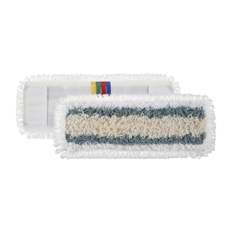 Mop Frange - Tris-pocketsysteem Blik - Tris - Microfibre - 50 cm